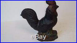 Antique Cast Iron ROOSTER Mechanical Bank by Kyser & Rex ca. 1885