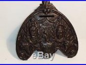 Antique Cast Iron ROYAL BANK by Chamberlin & Hill England ca. 1910 Moore