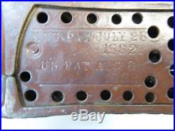 Antique Cast Iron Reclining Chinaman Mechanical Bank 1882 J & E Stevens Original