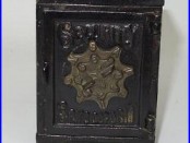 Antique Cast Iron Still Bank Toy Security Safe Deposit Kyser Rex Aesthetic