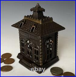Antique Cast Iron Still Penny State Bank Building #1083 Arcade &or Grey Iron