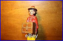 Antique Cast Iron Trick Monkey Mechanical Bank by Hubley 1920, s with Key Mint