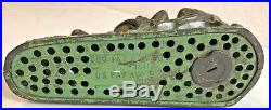 Antique Cast Iron Two Frogs Mechanical Bank by J & E Stevens US Pat 1882
