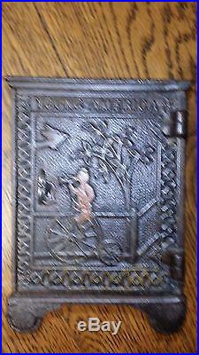 Antique Cast Iron VILLA Bank by Kyser & Rex c. 1894 books at $1000