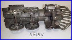 Antique Cast Iron original Mechanical SAFETY LOCOMOTIVE BANK US c1887 rated D