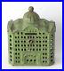 Antique_Cast_iron_Still_Building_Bank_1800_s_Toy_Hobby_Old_Green_Paint_Folk_Art_01_cy