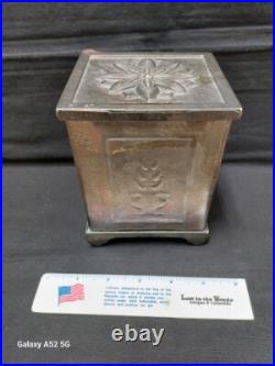 Antique Columbus Safe Cast Iron Steel Combination Lock Coin Bank