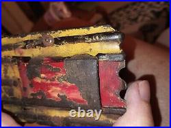 Antique Darky In The Cabin JE Stevens 1890, Cast Iron Bank