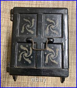 Antique Henry C Hart Safe Deposit Iron Bank Pat. 1885