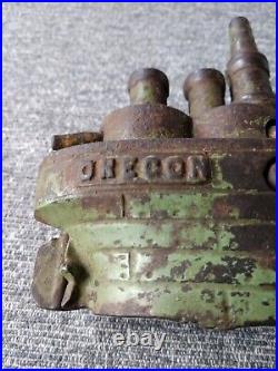 Antique J. E. Stevens Oregon Battleship Cast Iron Still Bank