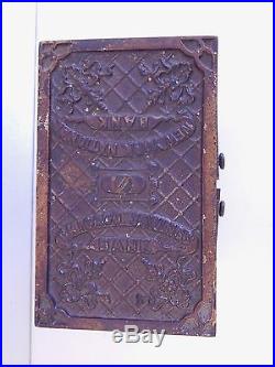 Antique Kenton Safe Double Door Cast Iron Still Bank Chicago New York 1896