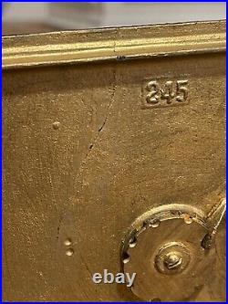 Antique Large 7 Tall Cast Iron Still Bank Ideal Trust Combination Safe Opens