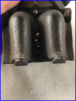 Antique Man Sitting In A Chair Mechanical Bank