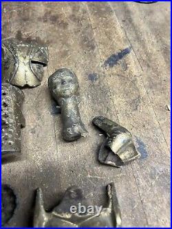 Antique Old Cast Iron Mechanical Novelty Coin Tammany Bank Stevens Toy Parts USA