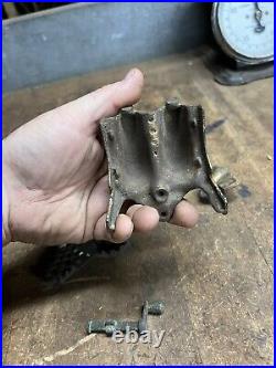Antique Old Cast Iron Mechanical Novelty Coin Tammany Bank Stevens Toy Parts USA