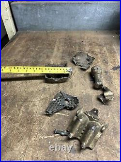 Antique Old Cast Iron Mechanical Novelty Coin Tammany Bank Stevens Toy Parts USA