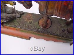 Antique Original 1879 J. & E. Stevens Despise a Mule Cast Iron Mechanical Bank