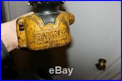 Antique Original Cast Iron Dinah Mechanical Bank Black Americana England