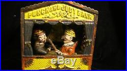 Antique Punch & Judy Mechanical Bank By Shepard Hardware Co. Pat'd 1884
