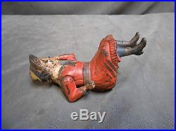 Antique SPEAKING DOG Cast Iron Mechanical Toy Bank 1885 For Parts Or Restoration