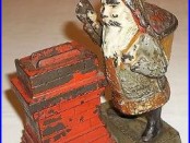 Antique Santa Claus Cast Iron Mechanical Bank