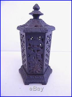 Antique Space Heater Art Nouveau Cast Iron Still Bank Chamberlain & Hill