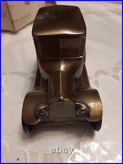Antique Still Bank 1926 Ford Car, United Savings Assn. Of Cleveland in Orig. Box