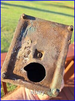 Antique Uncle Sam Mechanic Cast Iron Coin Bank