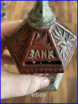 Antique Victorian Cast Iron Still Bank