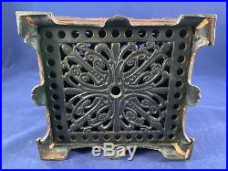 Antique Vintage Cast Iron Still Bank VERY RARE, WORKING Fidelity Trust Vault