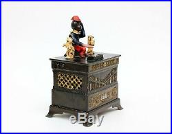 Antique Vintage Kyser & Rex Organ Bank Original Cast Iron Mechanical Bank 1882