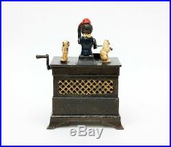 Antique Vintage Kyser & Rex Organ Bank Original Cast Iron Mechanical Bank 1882