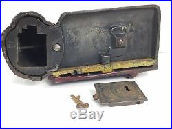 Antique c. 1891 Shepard Hardware Company Leap Frog Cast Iron Mechanical Bank