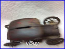 Antique cast iron car bank interesting