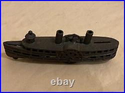 Arcade Cast Iron Paddle Wheel Boat Bank ar-56