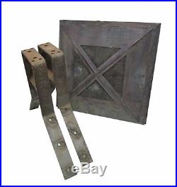 Architectural Salvage Exterior Four Sided Bank Clock
