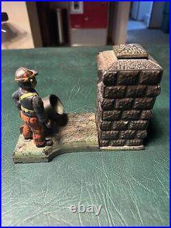 Artillery Bank 1892 J. & E. Stevens Shepard Hardware Cast Iron broke antique