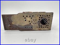 Authentic J & E Stevens Cast Iron Mule Entering Barn Mechanical Bank 1880
