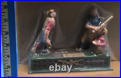 BOOK OF KNOWLEDGE CAST IRON MECHANICAL BANK HOMETOWN BATTER BASEBALL W. Papers