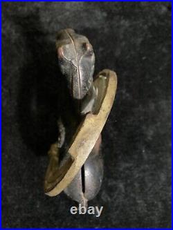 BUSTER BROWN Vintage Good Luck Cast Iron Horse / Horseshoe BANK Complete