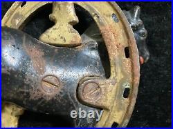 BUSTER BROWN Vintage Good Luck Cast Iron Horse / Horseshoe BANK Complete