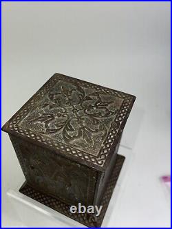 Bank Antique Cast Iron Still Arabian Safe Kyser & Rex 1882 Original Superb