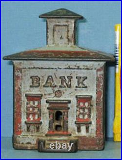 Big Price Cut 1872 Cupola Bank Bld Sm Cast Iron Guaranteed Original & Old Bk766