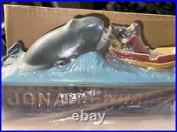 Book Of Knowledge Jonah & the Whale Cast Iron Mechanical Penny Bank