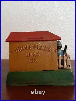 Book of knowledge cast iron mechanical bank Uncle Remus Bank 136
