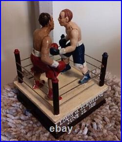 Boxing Bank Louis VS Schmeling Cast Iron Gift Home Office