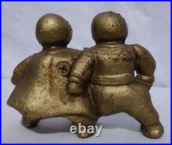 CAMPBELL SOUP KIDS CAST IRON BANK FIGURAL STILL BANK By A. C. WILLIAMS