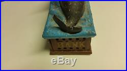 `CAST IRON JONAH and THE WHALE MECHANICAL BANK