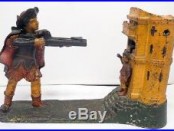 Cast Iron William Tell Mechanical Bank Antique Americana Toy
