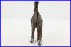 Cast Iron Antique Camel Sculpture Coin Bank #46740